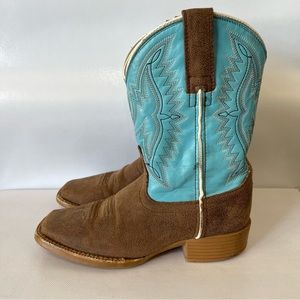 Ariat Teal Leather Boots